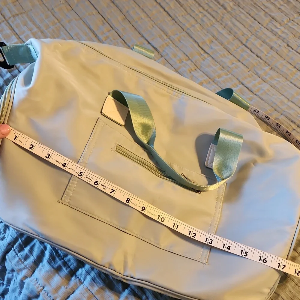 Stylish Sage Green Duffel Bag - Picture 10 of 11